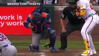 Catcher Uses Mask To Stop Pitch