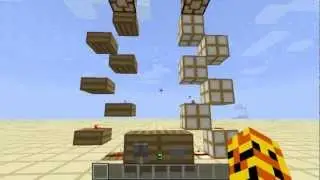 Redstone travels vertical via upside down Halfslabs/Stairs | iCraftedYou