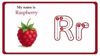 AwA Fruits and Letters trace.