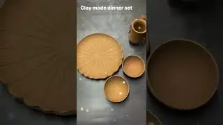 Eco friendly dinner sets 😍