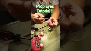 Cheap & Easy Prop Eyes for Halloween 🎃 👻 #halloweendecoration #summerween #diycrafts #halloween