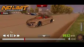 No limit drag racing 2.0 tune Fastest Eclipse on 23s no bar vs Supra on 35/21 on bar@1/4🔥5.478