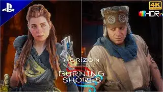 A Friend in the Dark : Relic Ruins Murmuring Hollow : Horizon Forbidden West Burning Shores 4K HDR