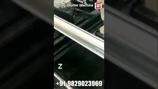 Rolling Shutter Strip Making Machine - Round Design - Shutter Business