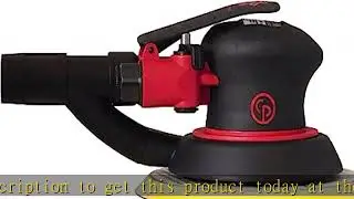 Chicago Pneumatic CP7225SVE - Air Random Orbital Sander Tool, Home Improvement, Woodworking Tools,