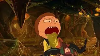 Face Hugging Parasites | Rick And Morty | 😂