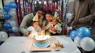 Bhanje ka birthday celebration 🥳🎉 || chacha ko loot diya aaj ||