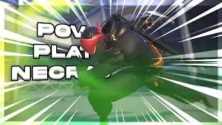 POV: YOU'RE A PLAT NECROS - Overwatch 2 Genji Montage