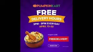 Pumpkin Kart - FREE DELIVEY HOURS