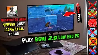 How To Play BGMI 2.9 (UPDATE) On Low End PC Without Bluestacks and Ldplayer 🔥