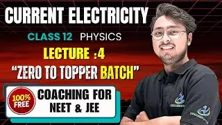 Current Electricity | Lecture : 4 | Current Density, EMF, Internal Resistance & JEE/NEET PYQs