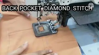 BACK POCKET DIAMOND  STITCH