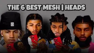 IMVU | THE 6 BEST MESH HEADS ON IMVU 🔥PT.2  #rap imvu