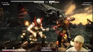 MKX - Quan Chi vs Scorpion - FIRST GAME ONLINE!