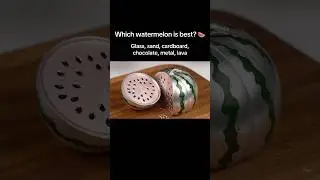 Which watermelon is best? 🍉 #asmr #ai #satisfying #watermelon #DreamLoopASMR