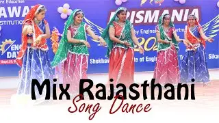 NEW RAJASTHANI MIX 2025 Dance | Engineers&rsquo; Day, Fresher & Farewell Celebration | SGI Sikar