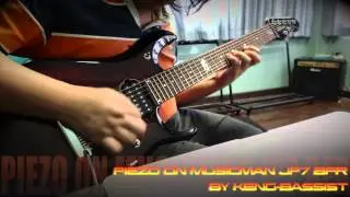 PIEZO ON MUSICMAN JP7 BFR BY KENG-BASSIST
