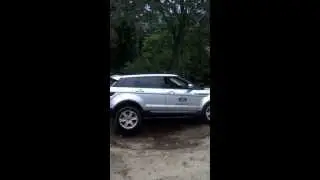 Range Rover - Evoque on driving course - part I