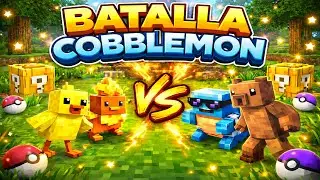 Lucky Cobblemon | Batalla Cobblemon pte1w/@PvffNs #minecraft #viral #minecraftmods #cobblemon