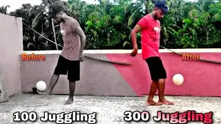 300 Juggling Challenge || Open Challange || aap logon ke liye 300 ka Juggling challenge || Football