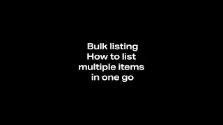 Bulk listing on Depop | Our walk-through guide