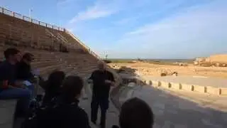 Ancient Caesarea Maritima - The Theater of Acts 12