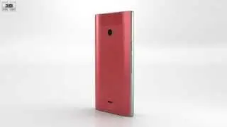 Sharp Aquos Crystal 2 Pink 3D model by 3DModels.org