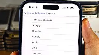 Как добавить рингтон на iPhone 15 Pro Max