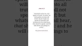 John 16:13 📖💡