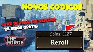 NOVOS C&Oacute;DIGOS DE 25 SPINS NO THE FORGE + TODOS OS C&Oacute;DIGOS SECRETOS DO THE FORGE...