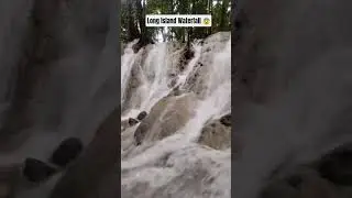 Long Island waterfall #longisland  #waterfall