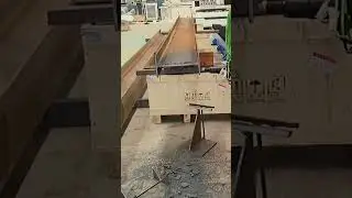 12000W fiber laser cutting I beam carbon steel