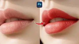 How to add realistic lipstick in Adobe Photoshop