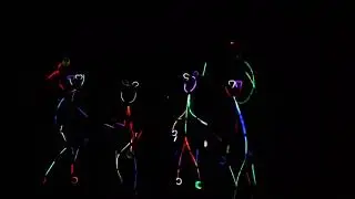 Danser en fluo (Stromae Alors on danse)