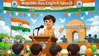 How to Give Republic Day Speech in English | Easy & Effective | Fluent Ferry 🔥