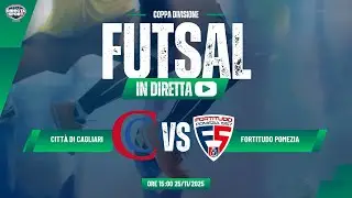 Futsal Coppa Divisione 16&deg; di Finale - Citt&agrave; di Cagliari-Fortitudo Pomezia 1957 (1-4)