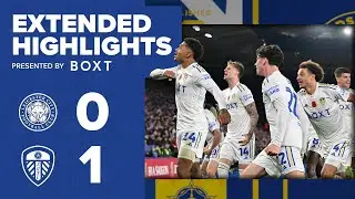 Extended highlights | Leicester City 0-1 Leeds United | EFL Championship