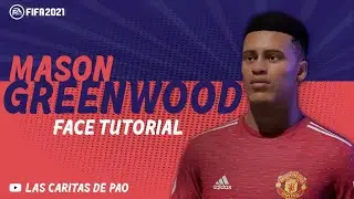 FIFA 21 | How to create face Mason Greenwood | EDIT FACE  | Career mode | CLUBES PRO