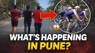 Running Through Pune University | Campus Vlog + Global Cycling Event 🚴&zwj;♂️Pune city update | Fitness 