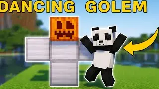How to make a Dancing Iron Golem in Minecraft 1.21+ (Tutorial)