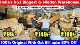 Biggest Warehouse Of Liquidation Lot | 98% Off | With Gst Bill| Branded Factory Sale Bhilwara