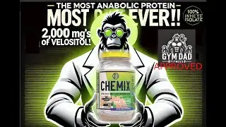 CHEMIX PROTEIN BY THE GUERRULLA CHEMIST - 2,000 MGS OF VELOSITOL!! POST WORK OUT UTOPIA 💪