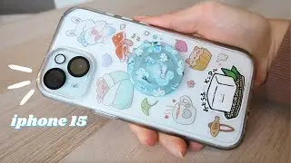 iphone 15 🩵 customizing & what's on my iphone15
