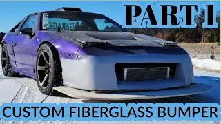Building a custom fiberglass widebody bumper - Part 1