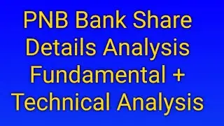 Zero to one : PNB Bank Share Details Analysis ! Technical and Fundamental Analysis#sharemarket #pnb