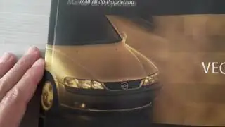 Vectra manual do propriet&aacute;rio Raridade...