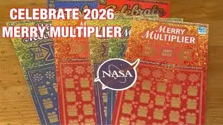 Отпразднуйте 2026 год и веселитесь с билетами-умножителями ‼️Калифорнийские лотерейные билеты-скр...