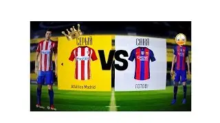 Atletico Madrid - Barcelona. Спокойная победа! FIFA 17