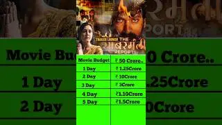 The Sabarmati Report Movie 5 Day Box Office Collection World wide Collection