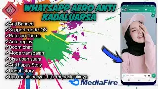 WHATSAPP MOD ANTI KADALUARSA || UPDATE WHATSAPP AERO